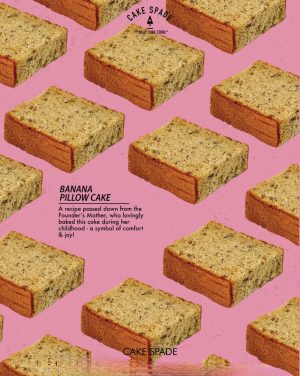 Banana Pillow Cake