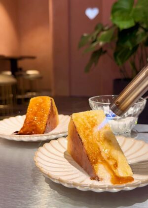 DIY Crème Brûlée Hokkaido Milk Cheesecake